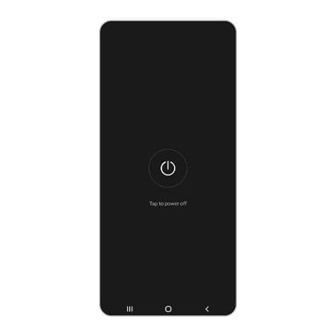 Tap to shut down your cell phone, making time for digital detox.